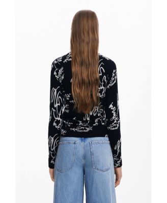 Women's Fine Lettering Sweater