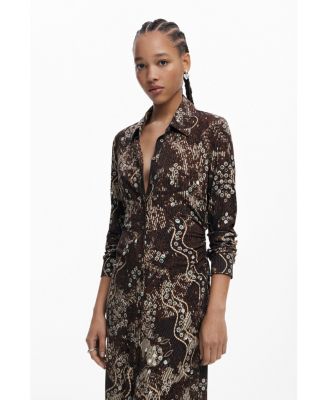Women's Snake shirt dress