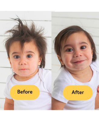 New Mom Hair Taming Gift Set for Kids with Plush Monkey