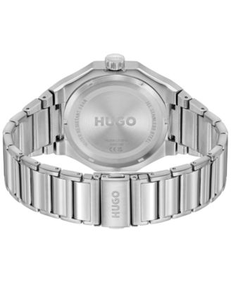 Men's Grail Sport Quartz Multifunction Stainless-Steel Watch, 44mm