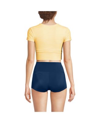 Women's Tugless Cap Sleeve Midkini Top