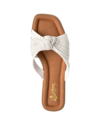 Women's Serona Open Toe Woven Knot Flat Sandals