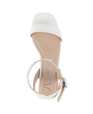 Women's Umpire Ankle Strap Block Heel Sandals