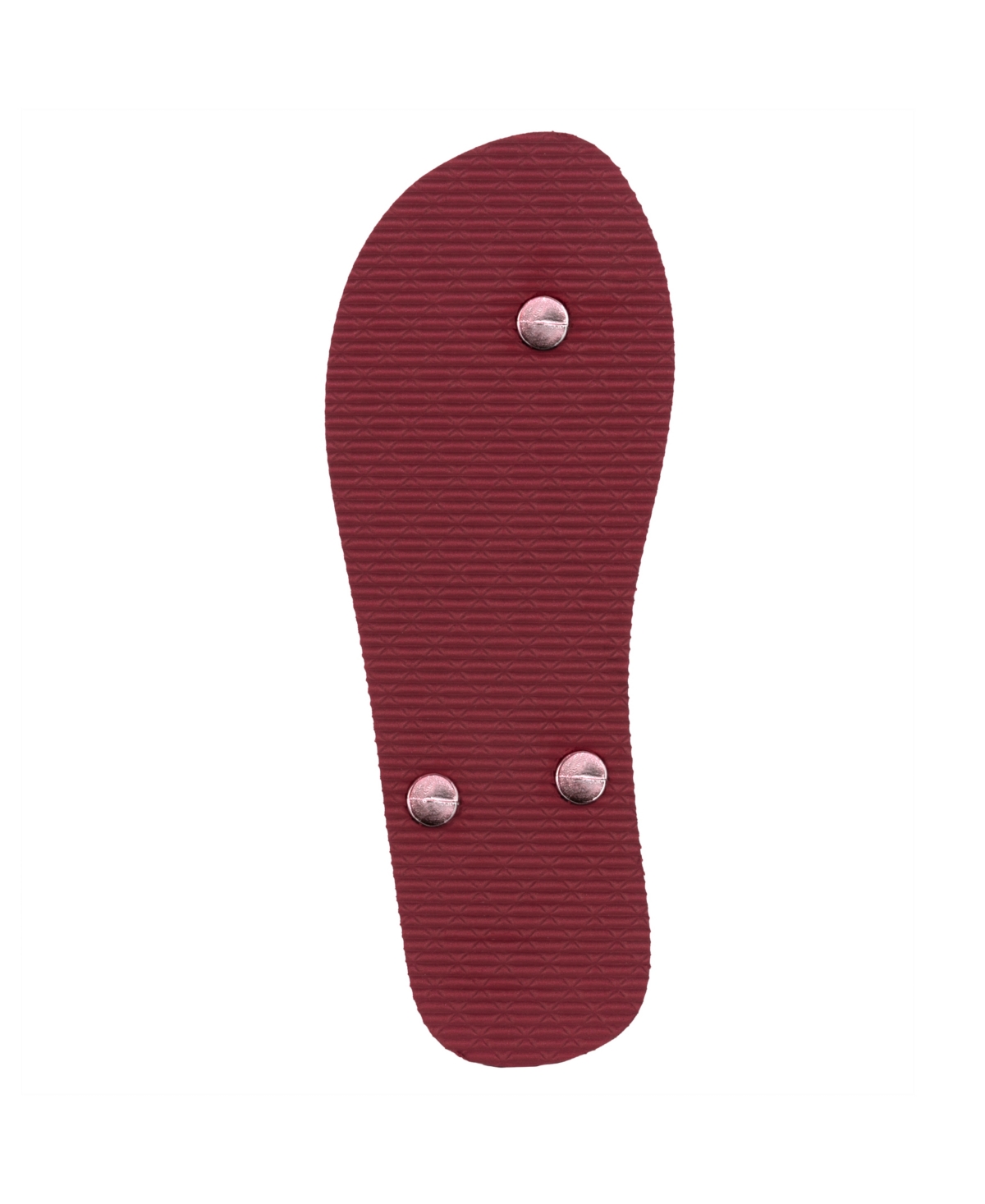 Shop Juicy Couture Women's Selfless Flip Flop Sandals In Burgundy