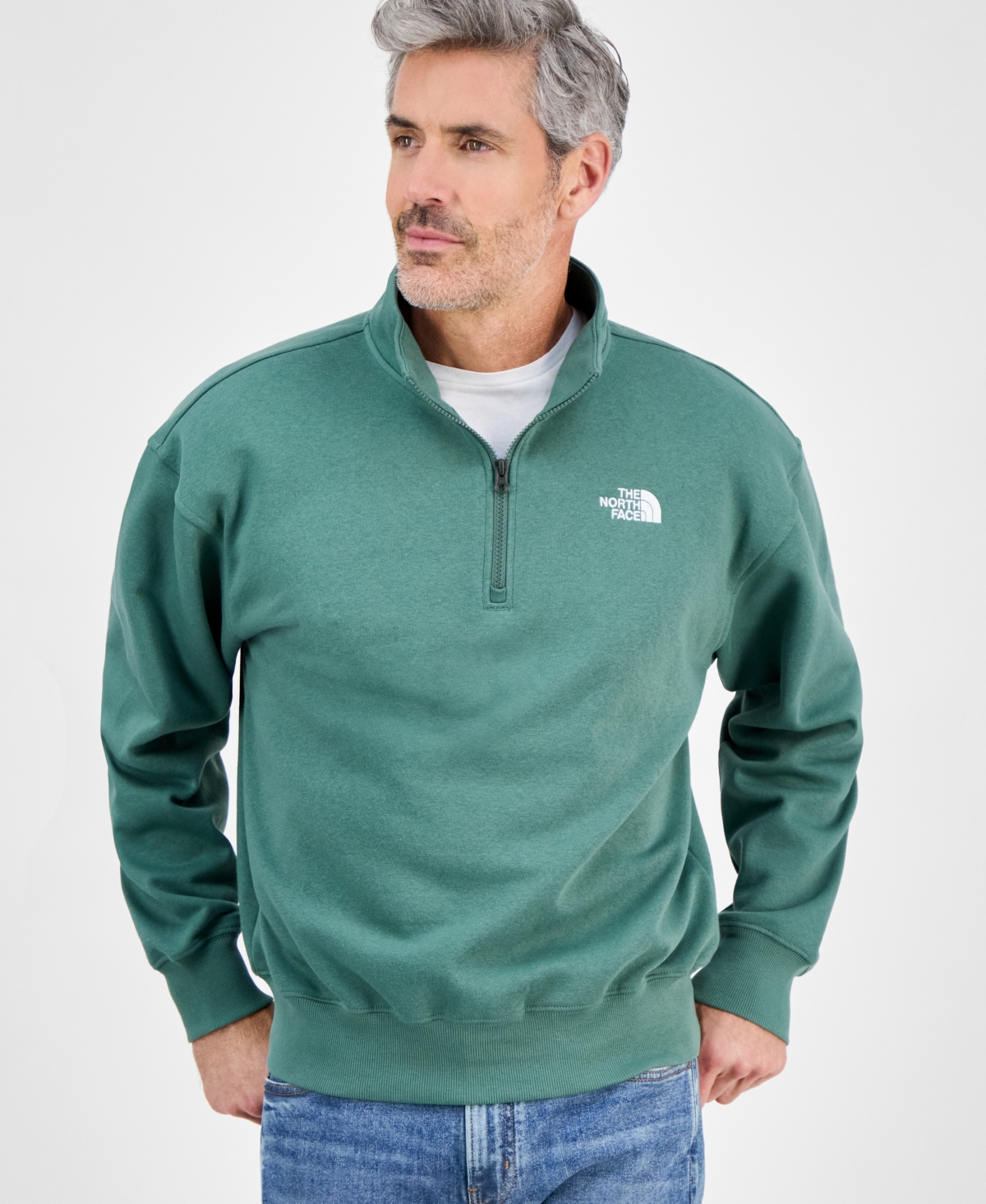 THE NORTH FACE MEN'S EVOLUTION QUARTER-ZIP SWEATSHIRT 