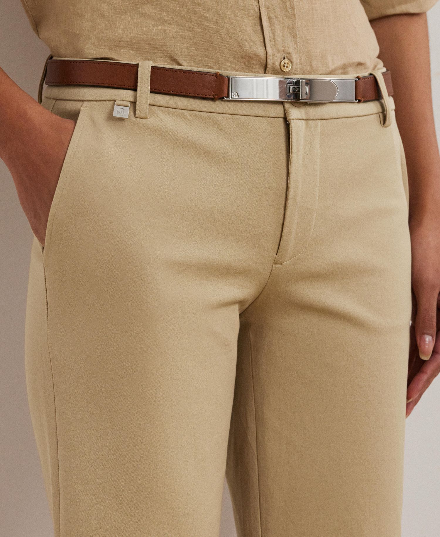 Twill Stretch Bermuda Shorts