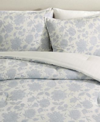 Elmwood Reversible 3-Pc. Comforter Set, Full/Queen