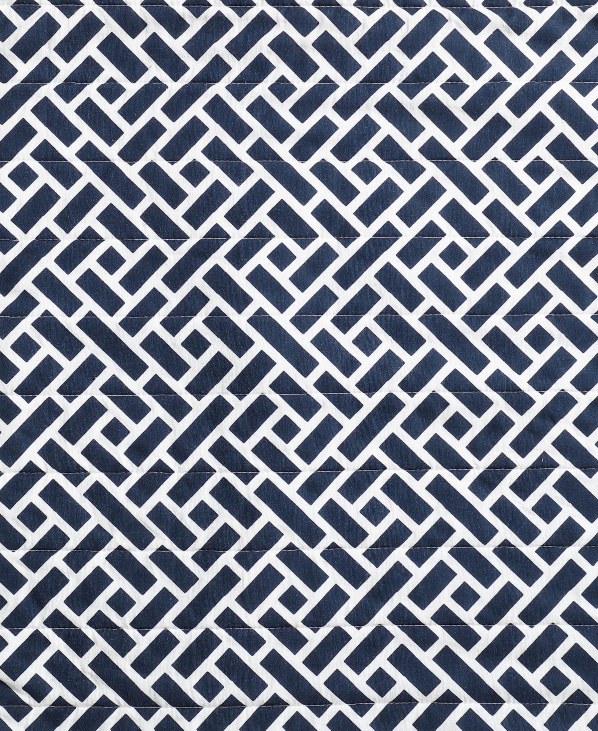 Nautica Lockridge Reversible 3-pc. Quilt Set, King In Navy,white