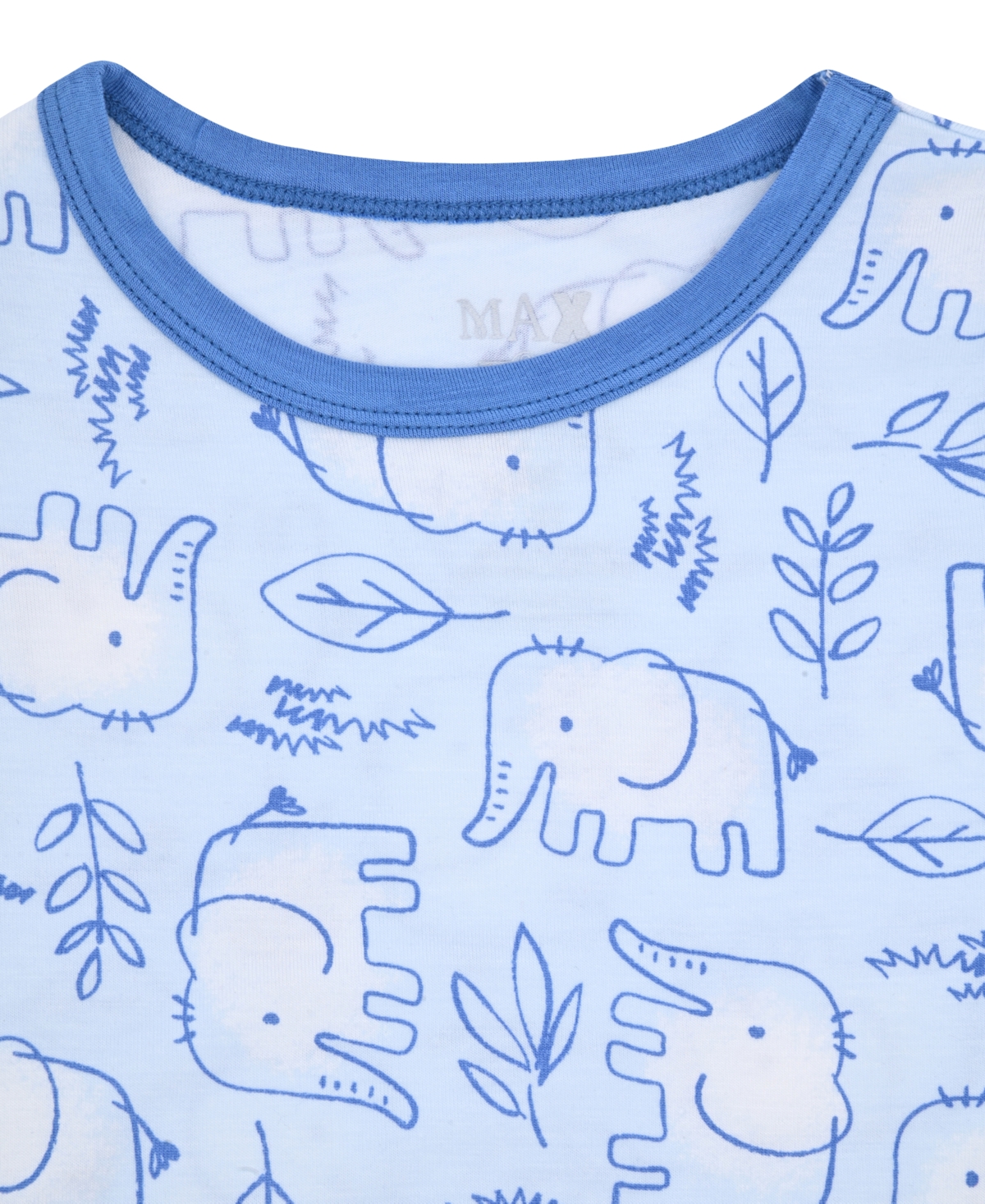 Max & Olivia Baby And Toddler Boys Pajama 3 Piece Set In Blue