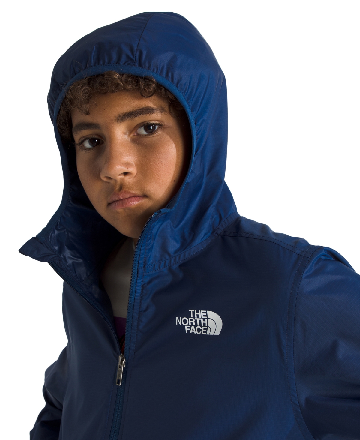 The North Face Big Boys Cyclone Wind Jacket In Estate Blu