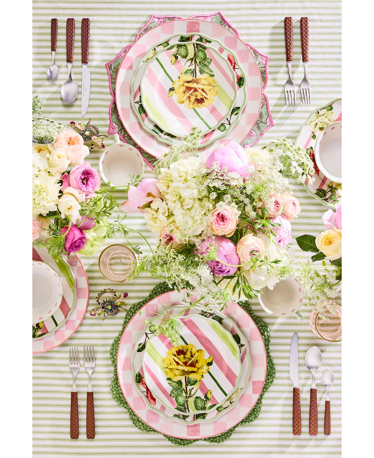 Mackenzie-childs Garden Gala Dinner Plate