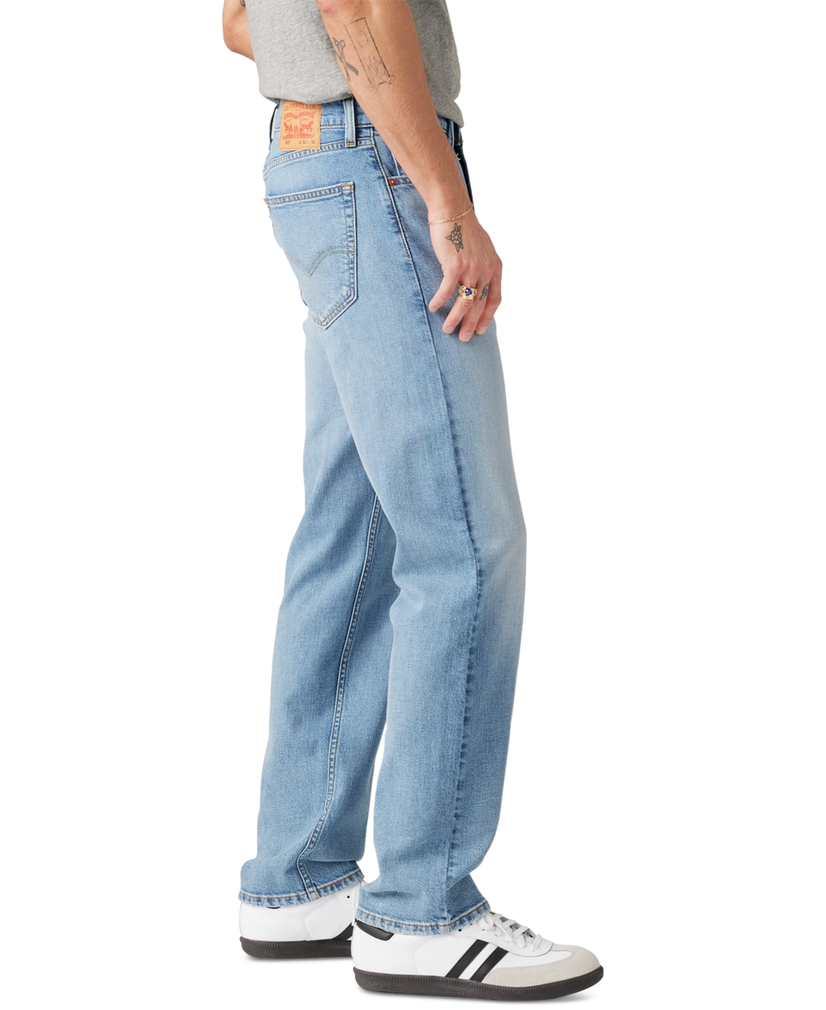 Levi's Men's 505 Regular Fit Jeans In Hole In The Wall