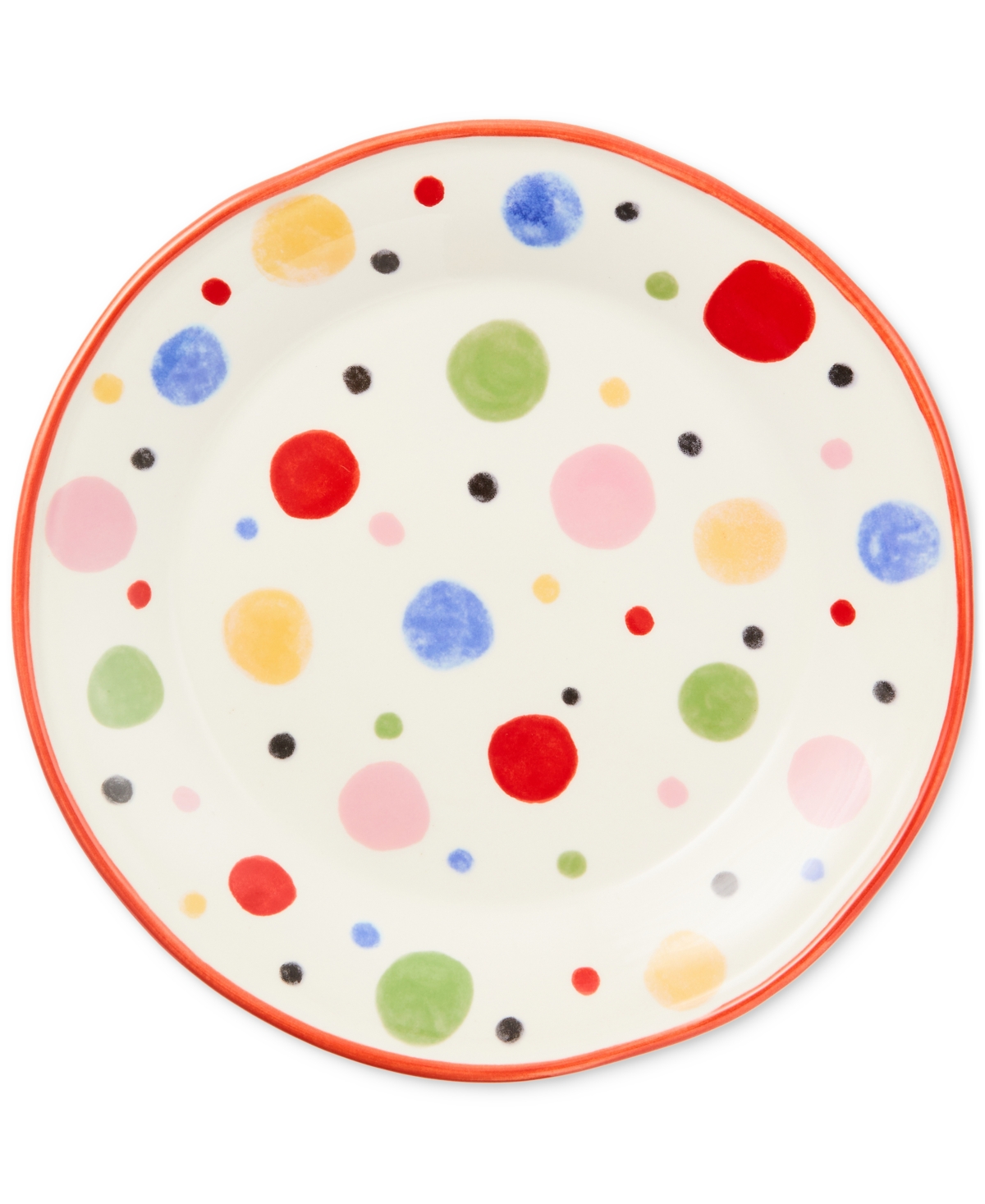 Mackenzie-childs Day At The Fair Salad Plate