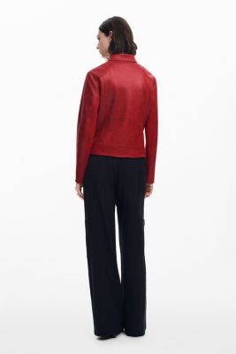 Women's Mandarin collar jacket