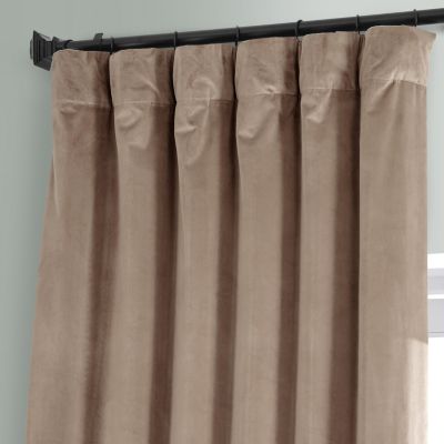 Signature Plush Velvet Hotel Blackout Curtain
