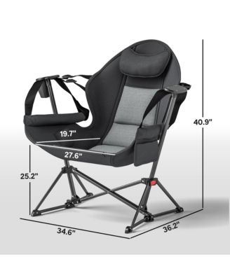 Hammock Camping Chair Set of 2 with Adjustable Back,