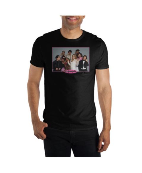 Мужская футболка Clueless Big & Tall Bioworld Short Sleeve T-Shirt Tee - 6XL, цвет: Чёрный