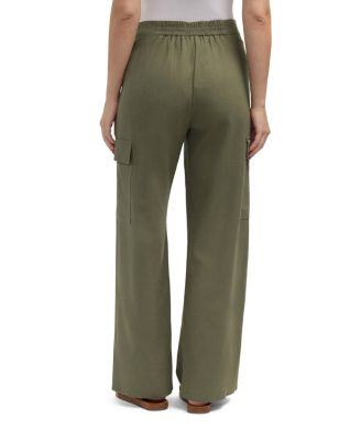 Women's Button Front Cargo Pocket Pant