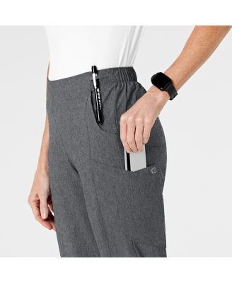 Women's W123 Flat Front Cargo Scrub Pant