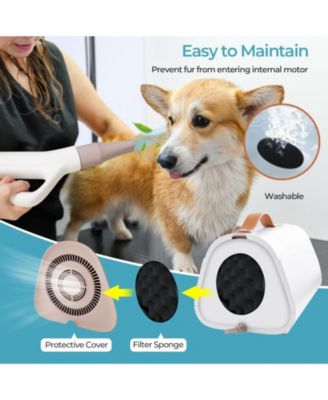 Dog Cat Hair Blower with Negative Ion Function and Adjustable Temperature