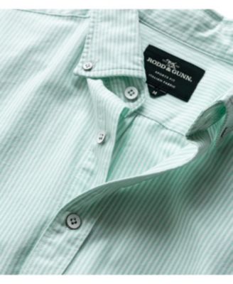 Men's Gunn Oxford Stripe Long Sleeve Sports Fit Shirt