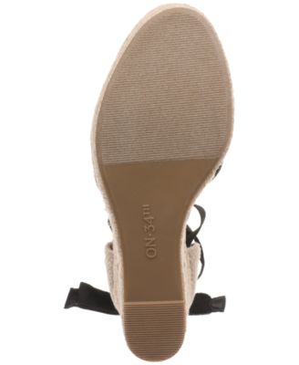 Melindaa Espadrille Wedge High Heel Sandals, Exclusively at Macy's