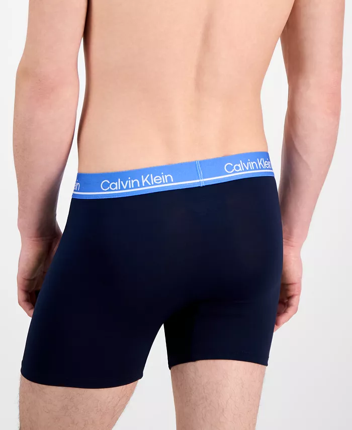 Men's Microfiber Plus Moisture-Wicking Boxer Briefs Underwear, Pack of 3 - thumbnail 8