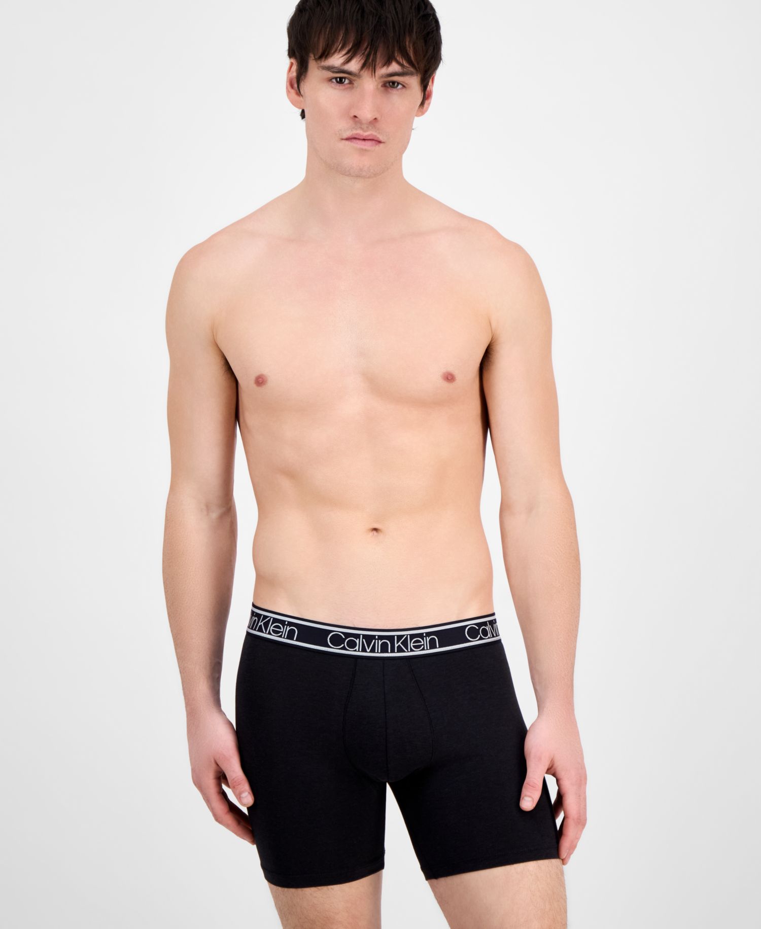 Men's 3pk. Comfort Logo Boxer Briefs Underwear