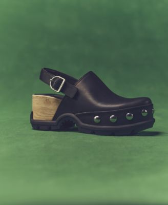 Women's Roamn Studded Slip On Clogs