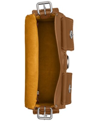 Cargo Turnlock Soft Tabby Leather Shoulder Bag