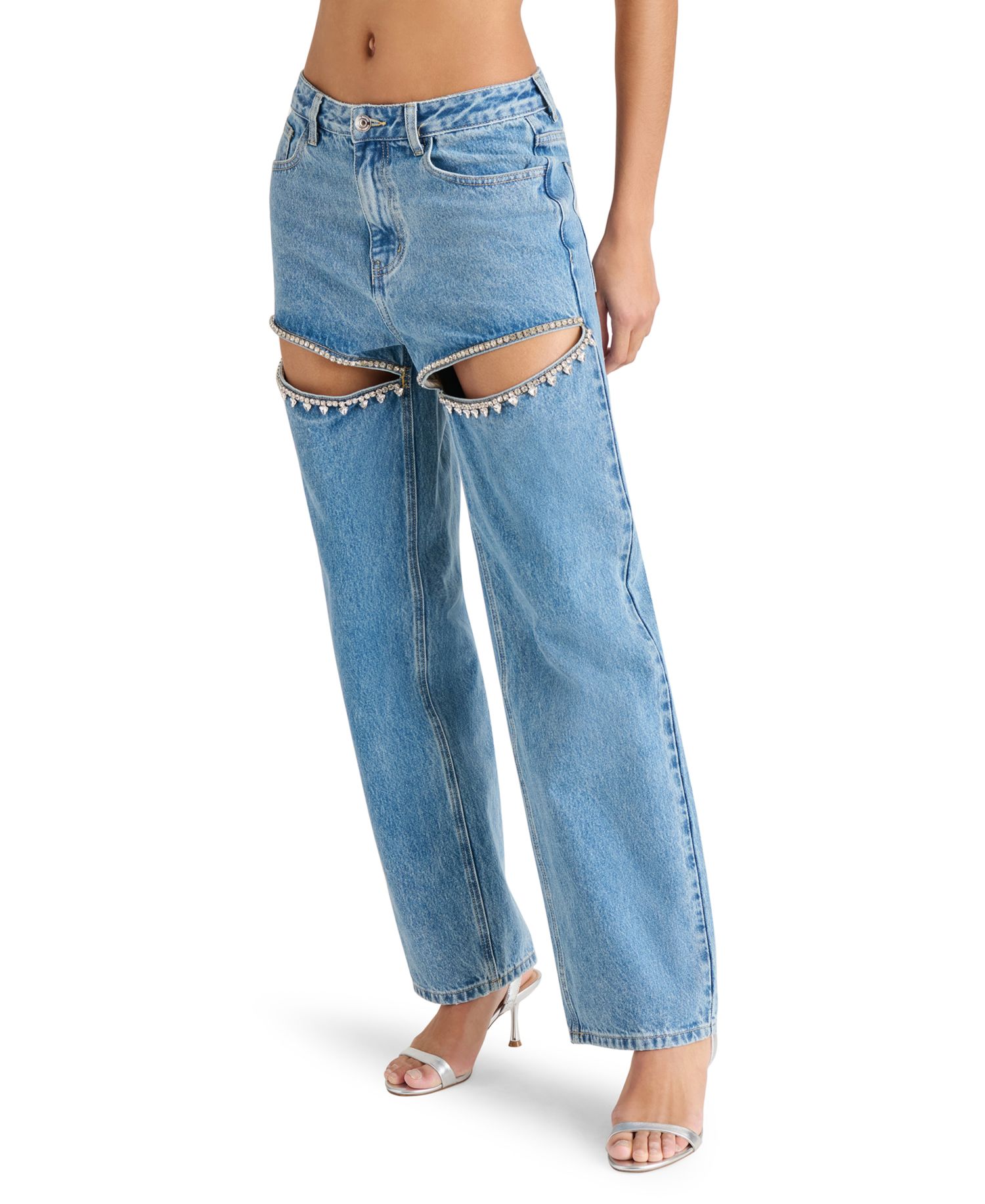 Women's Cotton Taylor Bedazzled Pants