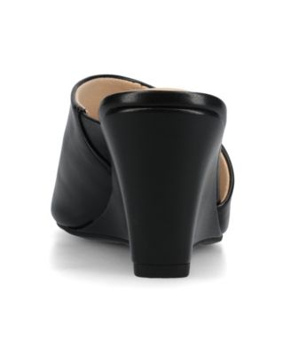 Women's Clementine D'Orsay Slip-On Wedge Sandals