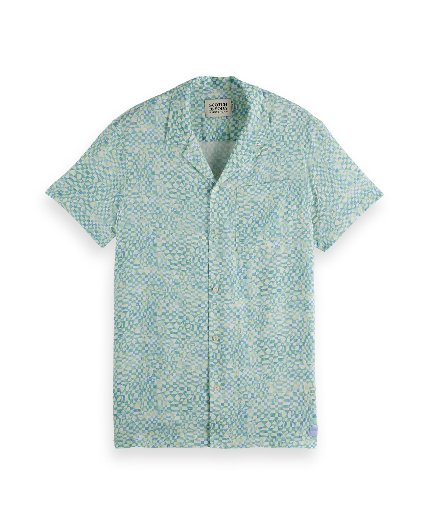 Men's All Over Print Regular Fit Shirt