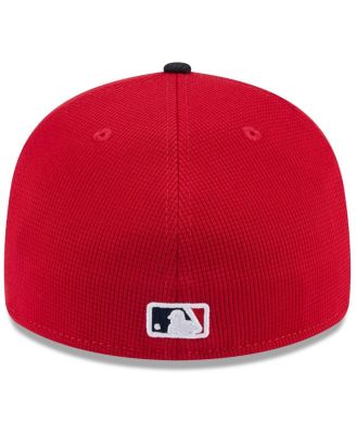 Men's Red/Navy Boston Red Sox 2025 Spring Training Low Profile 59FIFTY Fitted Hat