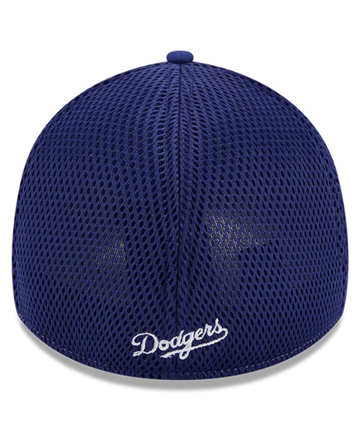 New Era Men's Gray/royal Los Angeles Dodgers 2025 Spring Training 39thirty Flex Hat In Gray,royal