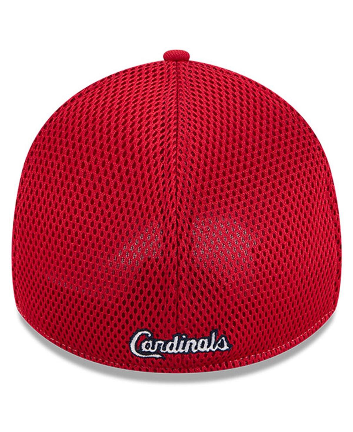 New Era Men's Navy/red St. Louis Cardinals 2025 Spring Training 39thirty Flex Hat In Navy,red