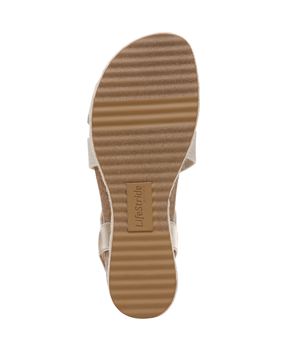 LIFESTRIDE WOMEN'S BREEZE STRAPPY WEDGE SANDALS 