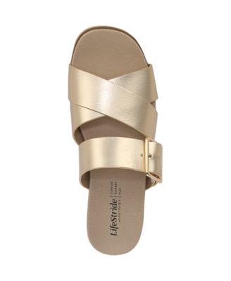 Women's Getaway Open Square Toe Platform Slide Sandals