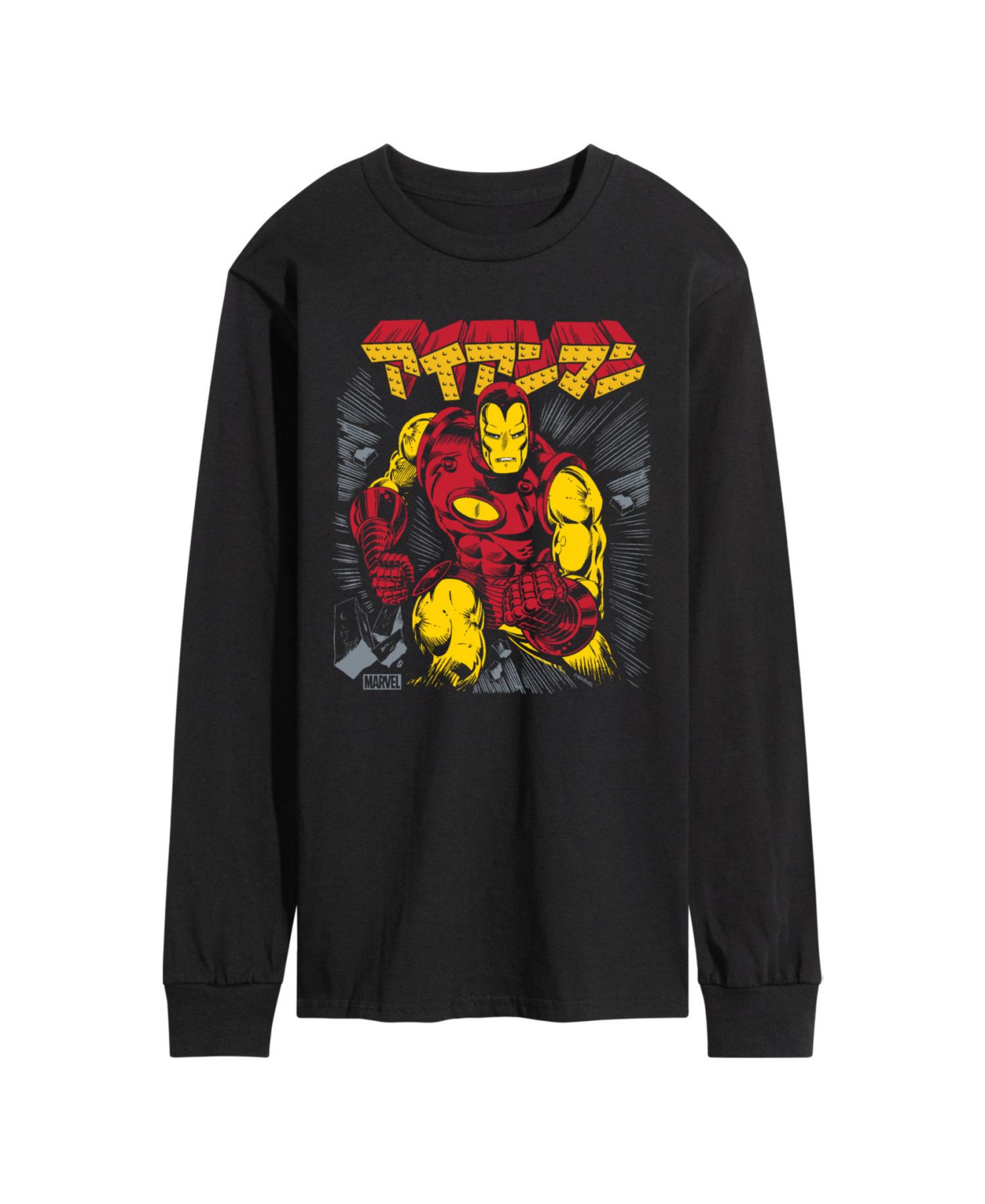 Men's Iron Man Long Sleeve T-Shirt