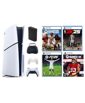 $_57.JPG?set_id=880000500F NBA 2K25/ Madden NFL 25 Sport Game PS5 Bundle main image 1