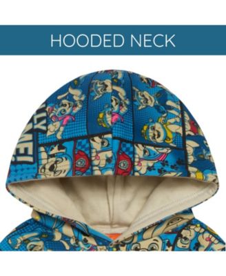 Toddler Boys Fleece 2fer Pullover Hoodie and Jogger Pants Outfit Set