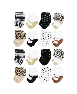 Baby Boys Hudson Unisex Plush Cotton-Blend Unisex Terry Socks