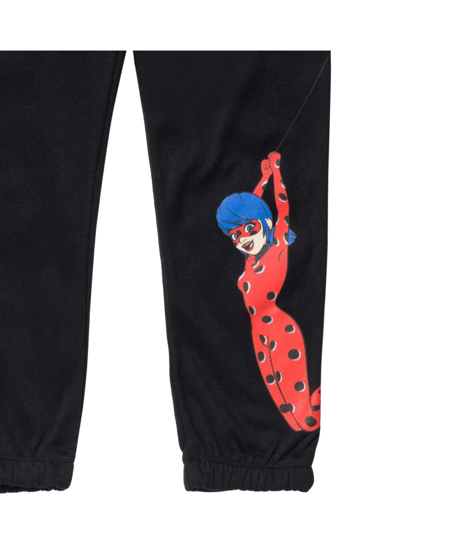 Little Girls Ladybug Fleece 2 Pack Leggings