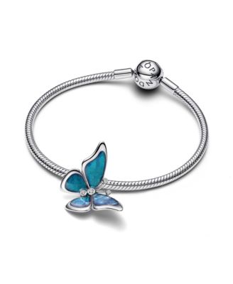 Sterling Silver Butterfly Oversized Charm