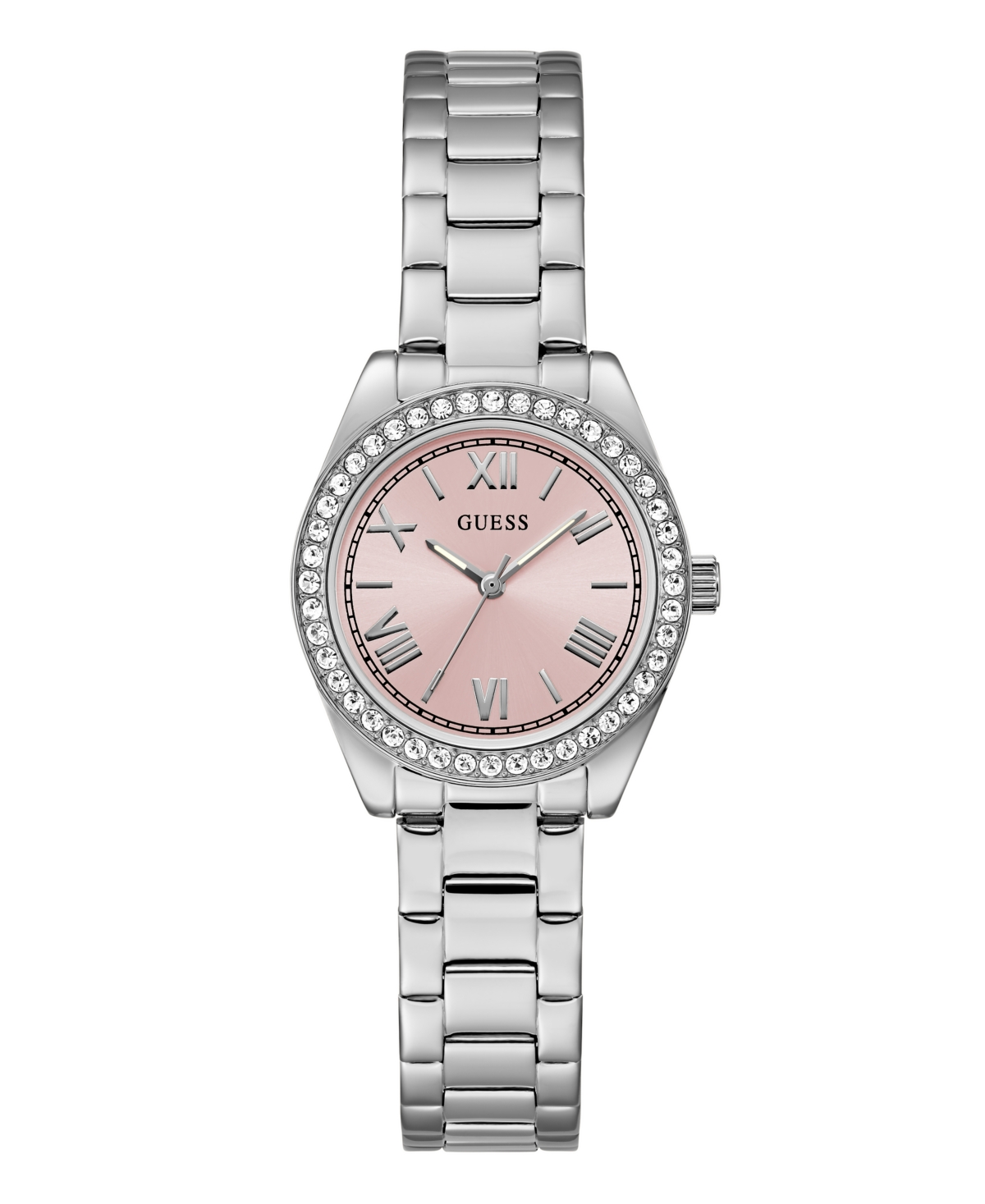 Women's Analog Silver-Tone Steel Watch, 30mm - Silver-Tone