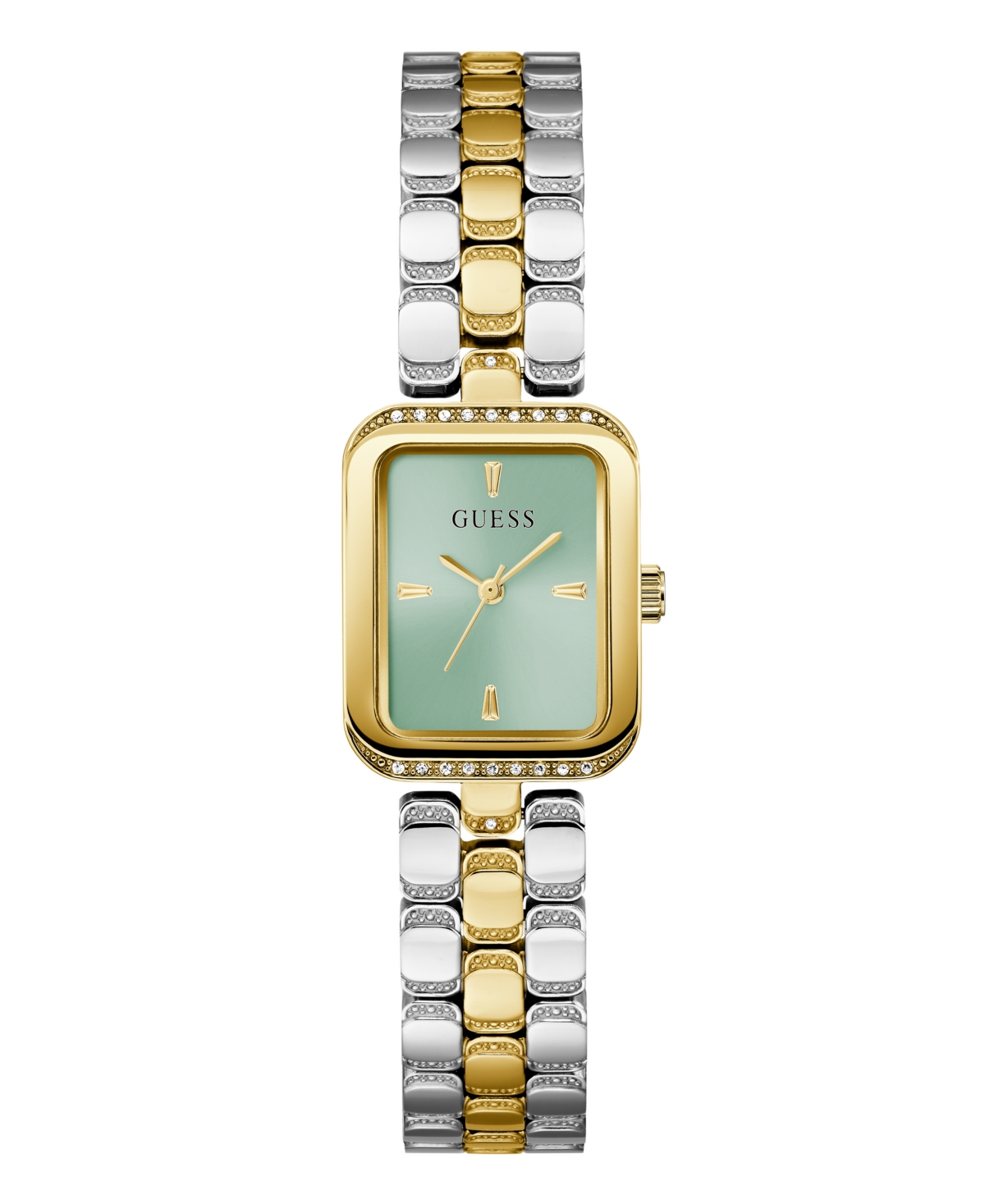 Guess Women's Analog Two-tone Steel Watch, 22mm In Two-tone