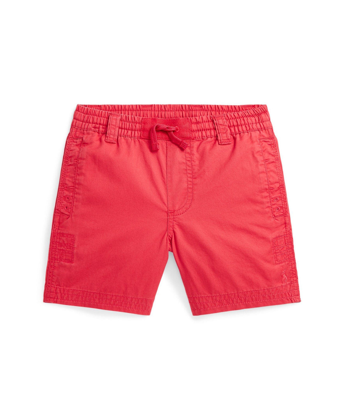 Polo Ralph Lauren Toddler And Little Boys Pull-on Twill Shorts In Starboard Red