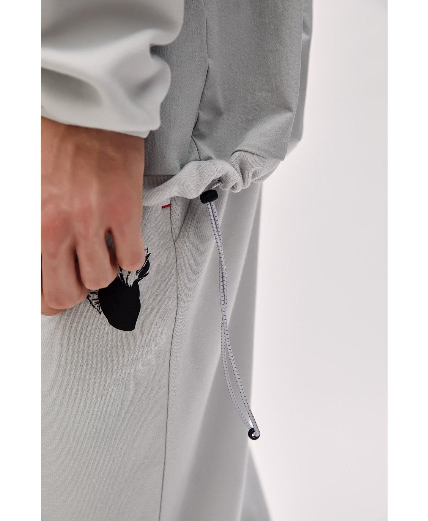 Мужской топ PCFG Comfort Track Sweat, цвет: Серый — фото 5