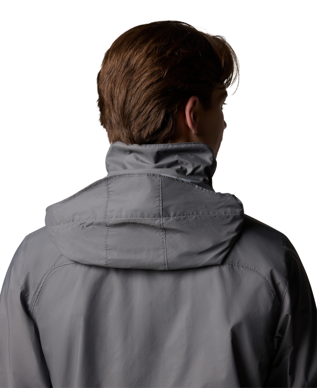 Shop Columbia Men's Glennaker Lake Ii Rain Jacket In City Grey