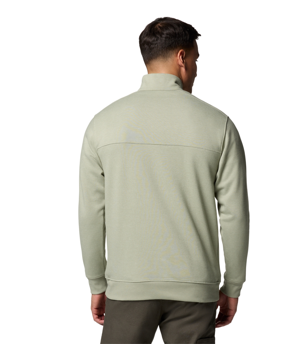 Shop Columbia Men's Hart Mountain Ii Quarter-zip Fleece Sweatshirt In Safari Hea